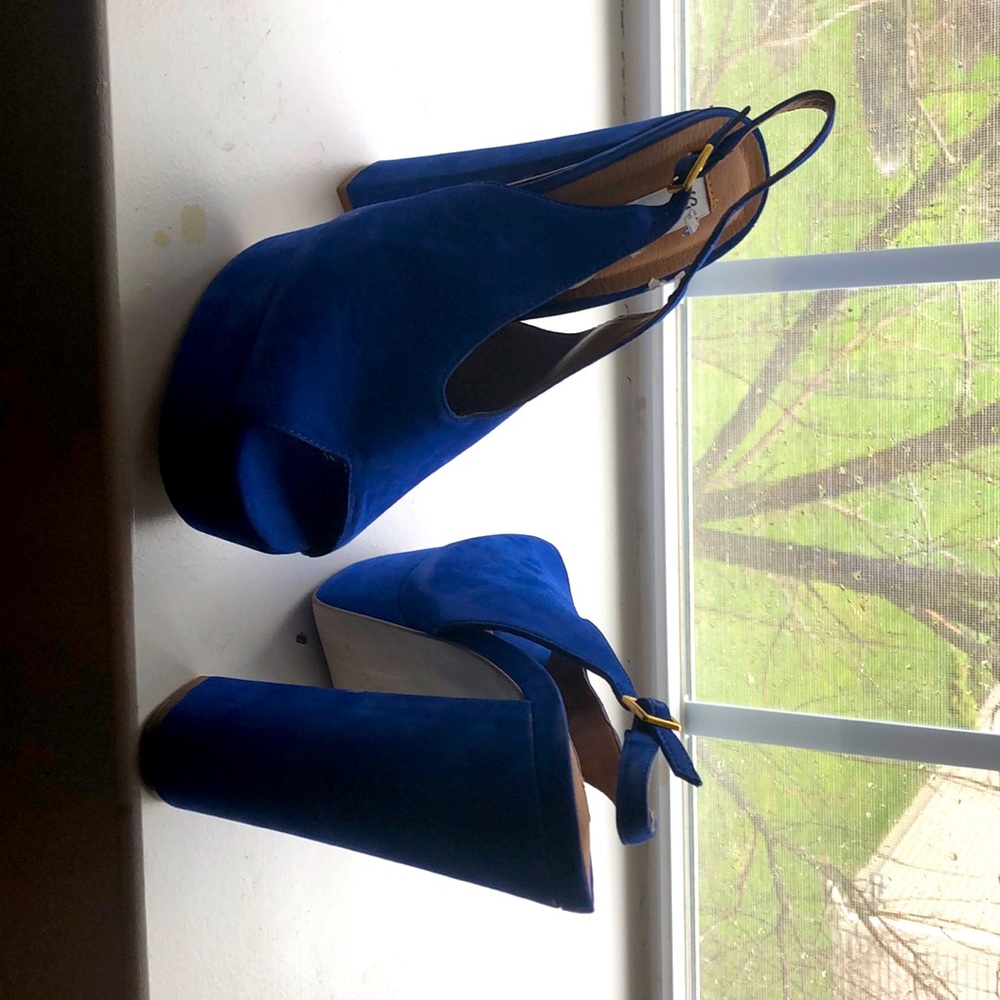 Steve Madden - Royal Blue Sling back Heel